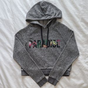 🔺️3/25$🔺️ "PARADISE" Crop hoodie